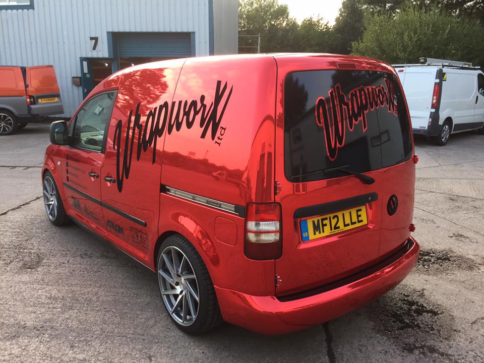VW Caddy Wrapworx Vehicle Wraps