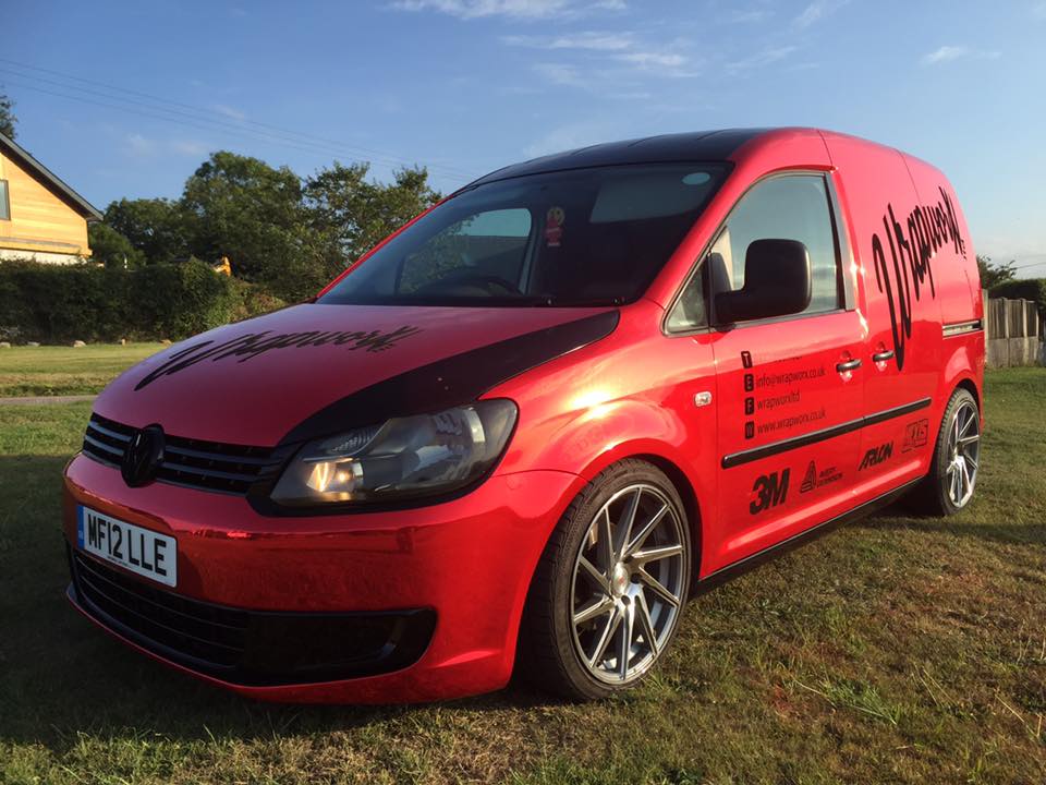 VW Caddy Wrapworx Vehicle Wraps